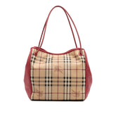 Small Haymarket Check Coated Canvas Canterbury Tote