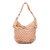 Leather St Tropez Fish Scale Hobo