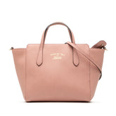 Mini Leather Swing Satchel