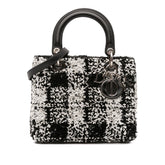 Medium Lambskin Sequin Embellished Lady Dior