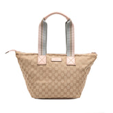 GG Canvas Web Tote