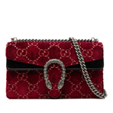 Medium GG Velvet Dionysus Crossbody