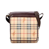 Haymarket Check Coated Canvas Crossbody