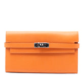 Epsom Kelly Trifold Long Wallet