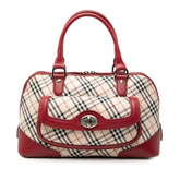 Nova Check Canvas Handbag