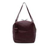 Nappa Intrecciato Shoulder Bag