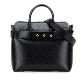 Small TB Monogram Embossed Leather Belt Bag