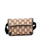 GG Wool Slim Belt Bag