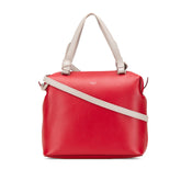 Small Leather Soft Cube Bag