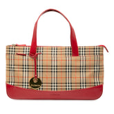 Haymarket Check Canvas Handbag