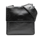 Lambskin Logo Messenger Bag