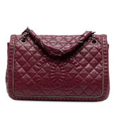 Quilted Calfskin Istanbul Accordion Flap