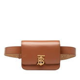Leather TB Belt Bag
