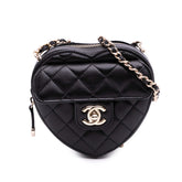 Mini Lambskin CC in Love Heart Crossbody