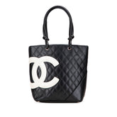 Medium Lambskin Cambon Ligne Tote