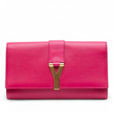 Leather Chyc Ligne Clutch