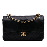 Small Classic Lambskin Double Flap