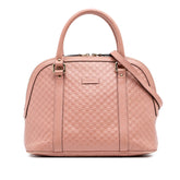 Medium Microguccissima Dome Satchel