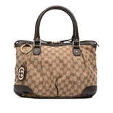 GG Canvas Sukey Satchel