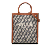 Small Triomphe Canvas Maillon Vertical Cabas Satchel