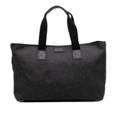 Guccissima Trimmed Denim Tote