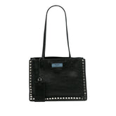 Glace Calf Studded Etiquette Tote