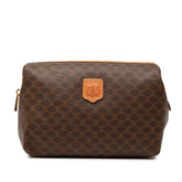 Macadam Coated Canvas Clutch