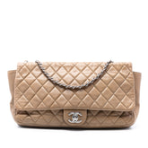 Jumbo Quilted Lambskin Coco Rain Flap