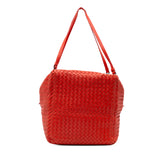 Nappa Intrecciato Cube Shoulder Bag