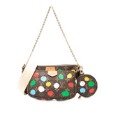 Yayoi Kusama Monogram Painted Dots Multi Pochette Accessoires