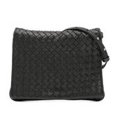 Nappa Intrecciato Flap Crossbody