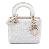 Mini Wavy Crinkled Lambskin Lady Dior