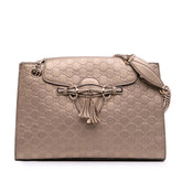 Large Guccissima Emily Shoulder Bag