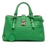 Small Nappa Intrecciato Roma Satchel
