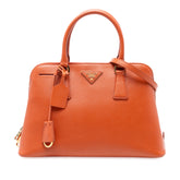 Medium Saffiano Lux Promenade Satchel