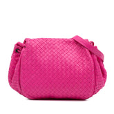 Nappa Intrecciato Flap Crossbody