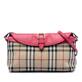 Haymarket Check Canvas Leah Crossbody