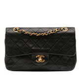 Small Classic Lambskin Double Flap