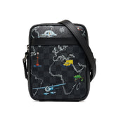 Damier Graphite Renaissance Map Danube Slim PM