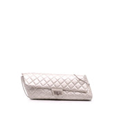 Reissue 2.55 Metallic Lambskin Clutch With Chain