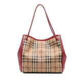 Small Haymarket Check Coated Canvas Canterbury Tote