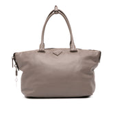 City Calf Hand Stitched Zip Tote
