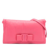 Mini Padded Leather Viva Bow Crossbody