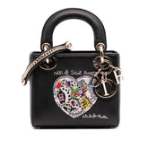 Niki De Saint Phalle Mini Calfskin Heart Lady Dior