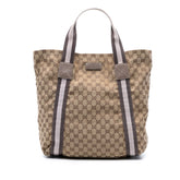 GG Canvas Web Tote