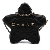 Quilted Satin Walk Of Fame Star Crossbody