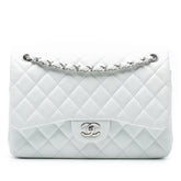 Jumbo Classic Caviar Double Flap