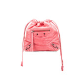 Lambskin Motocross Move On Drawstring Pouch