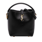 Mini Shiny Calfskin Le 37 Bucket Bag