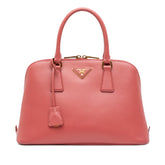Medium Saffiano Lux Promenade Satchel